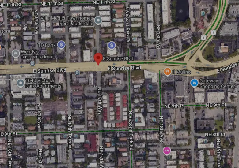 Three Injured in I-95 Crash Near Sunrise Boulevard in Fort Lauderdale