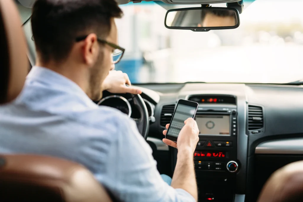 Can I Sue For Punitive Damages If Driver Was Texting During Accident?