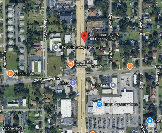 Orlando, FL – Hit-and-Run Crash at N Semoran Blvd & Old Cheney Hwy Orlando, FL – Hit-and-Run Crash at N Semoran Blvd & Old Cheney Hwy