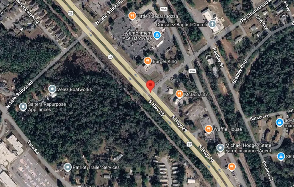 Pensacola, FL – Two Injured in Crash at Hwy 29 Pensacola, FL – Two Injured in Crash at Hwy 29