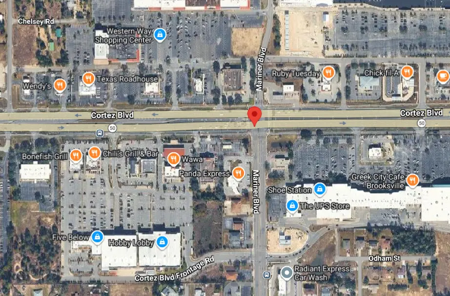 Spring Hill, FL – Rollover Crash Shuts Down SB Lanes at Mariner Blvd Spring Hill, FL – Rollover Crash Shuts Down SB Lanes at Mariner Blvd