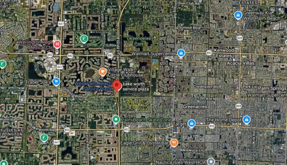 Southbound Florida’s Turnpike Shut Down for Hours After Semi-Truck Fire in West Palm Beach Southbound Florida’s Turnpike Shut Down for Hours After Semi-Truck Fire in West Palm Beach