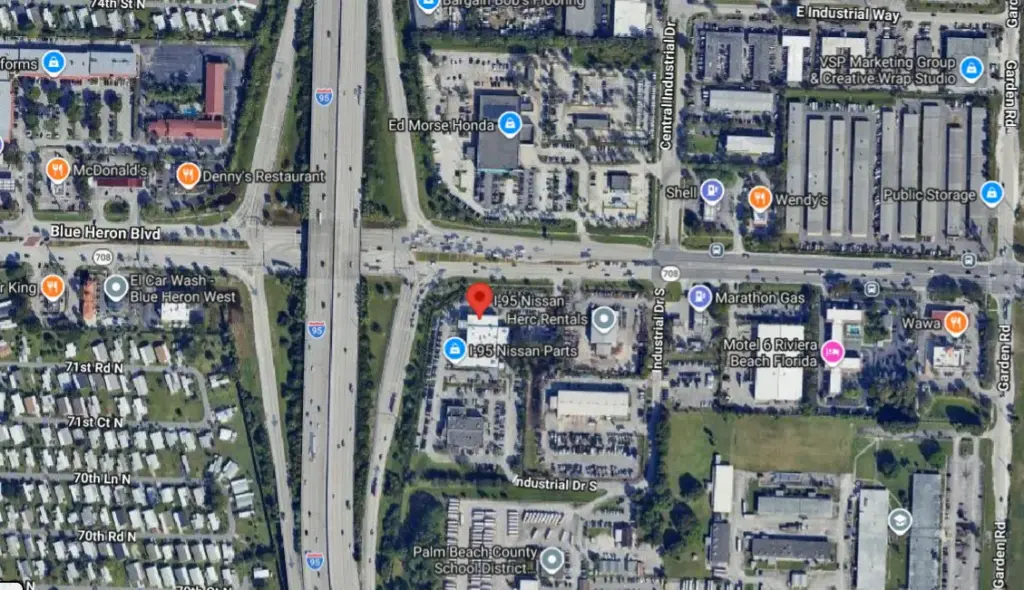 I-95 South Crash in Palm Beach County Causes 2-Mile Traffic Backup